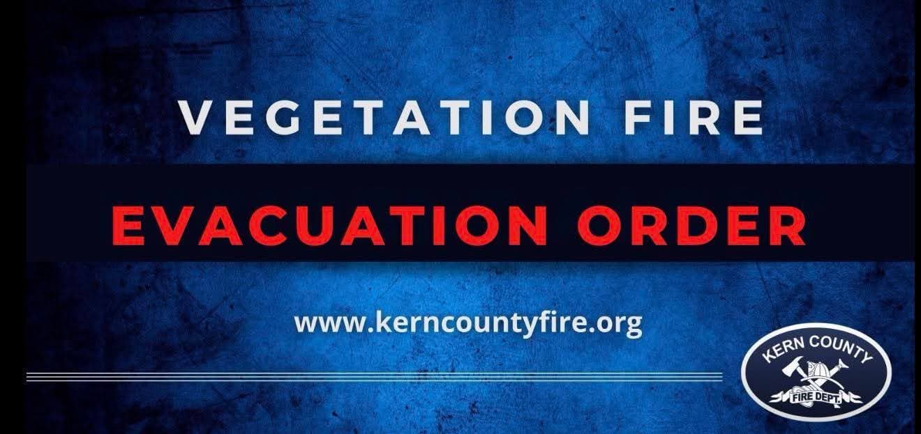 #WylyFire #Evacuations 📍 KEENE, Calif., 🚨The following zones are under an evacuation...