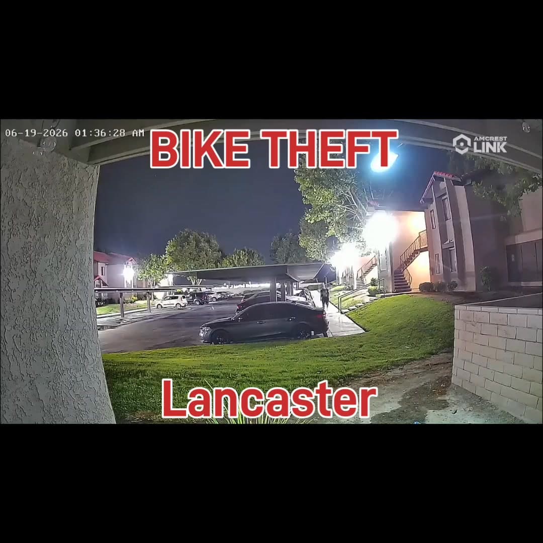 Bike theft from Sunset Ridge Apartments