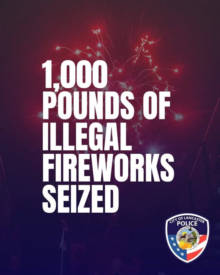 From Lancaster Police Department Yesterday, the Ventura County Sheriff's Office was serving...