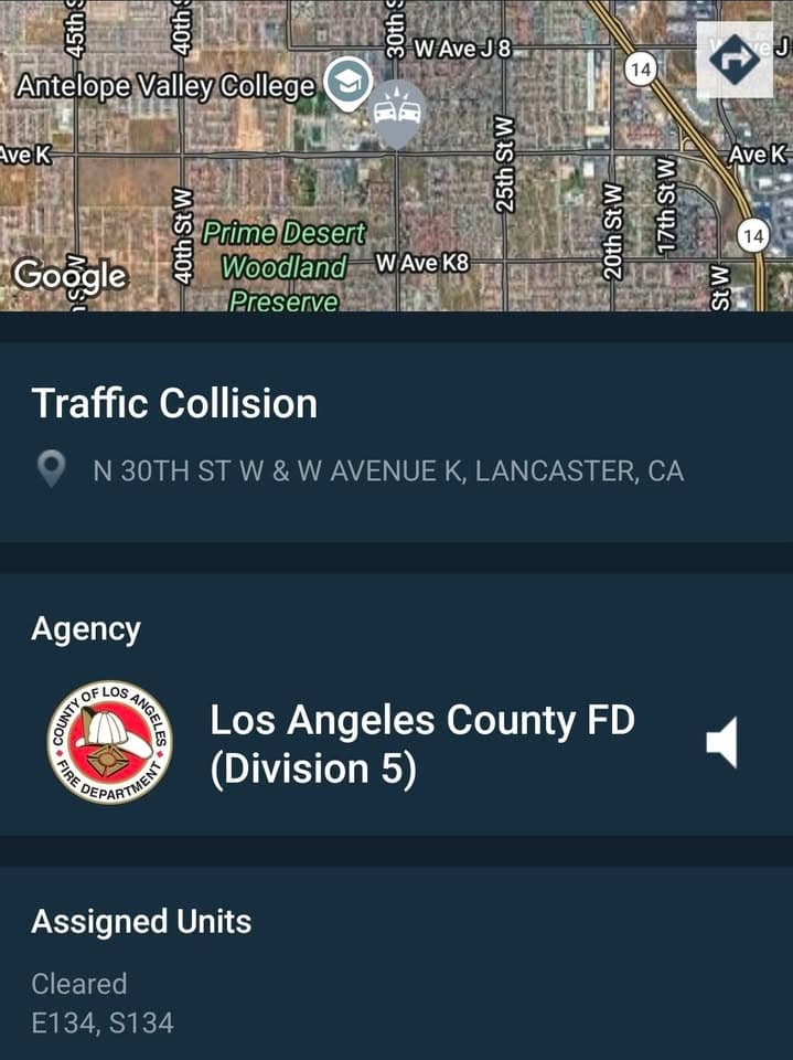 902T/902R....30th Street West and Avenue K....three vehicle collision.....sheriff and FD enroute code...