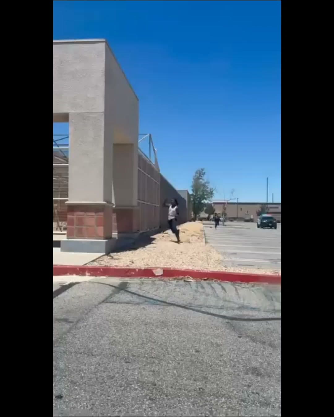 Video from last Thursday's (July 2nd) foot pursuit of the fourth robbery...