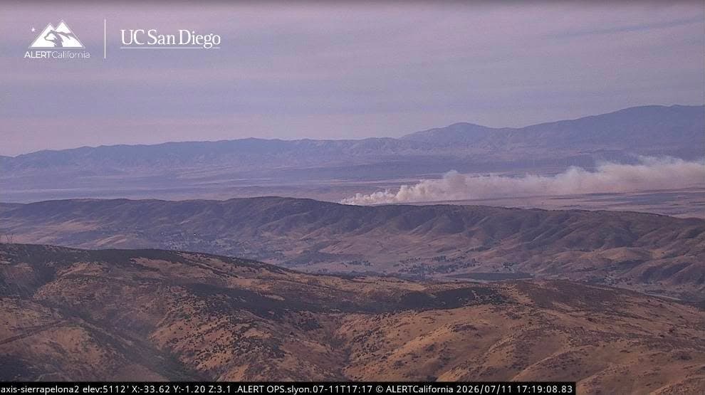 JUNO FIRE UPDATE The Juno Fire, burning near Lancaster Road and Munz...