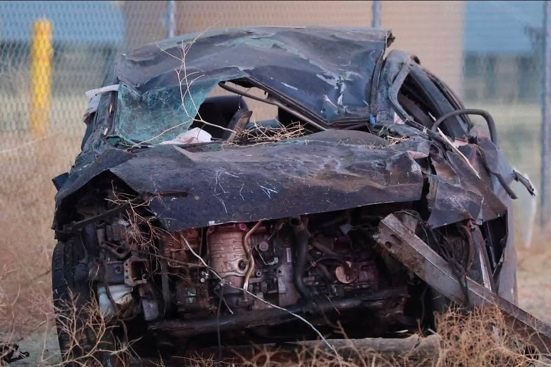 ****CONFIRMED FATALITY**** 11-79....90th Street West and Avenue G....solo vehicle overturned....CHP, FD and...
