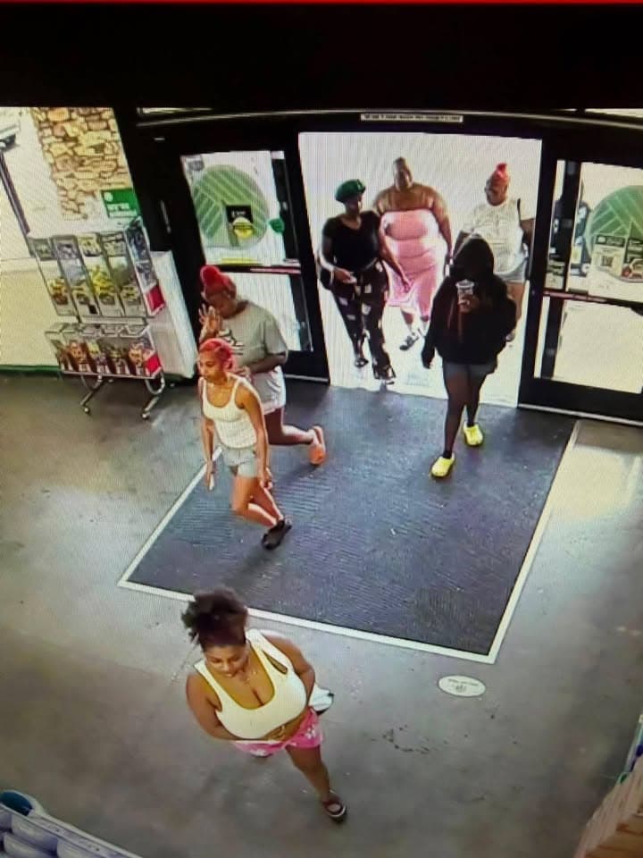 People seen here stole multiple items from Dollar Tree on Avenue N...