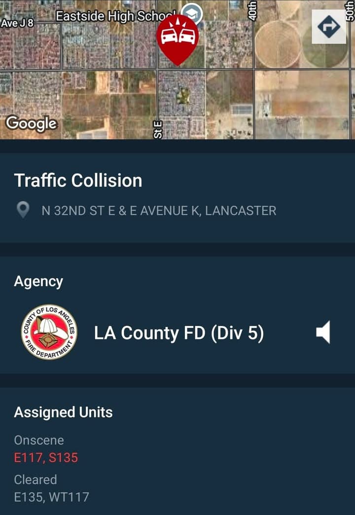 902T/902R....32nd Street East and Avenue K....motorcycle vs vehicle....sheriff and FD enroute code...