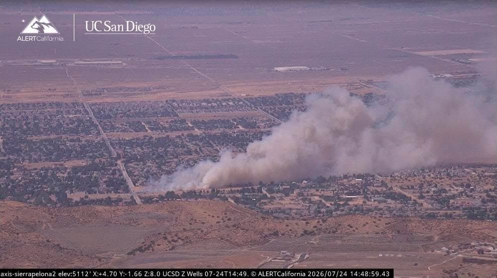 Rye Fire – Lancaster Resources are responding to a reported vegetation fire...