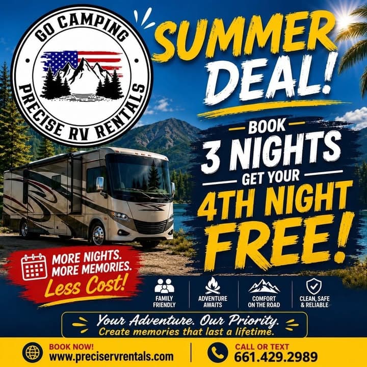 ☀️ SUMMER SPECIAL IS HERE! 🌲🚐 More nights. More memories. More adventure!...
