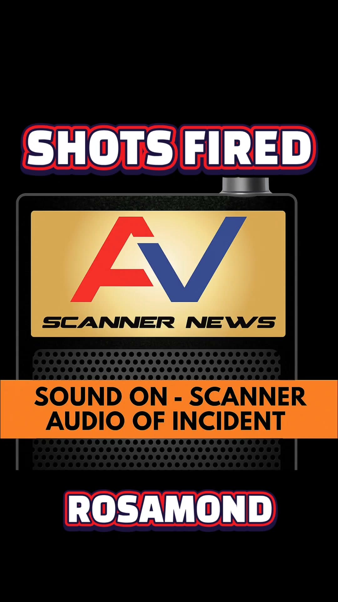 SHOTS FIRED INVESTIGATION – ROSAMOND Kern County Sheriff's deputies from the Rosamond...