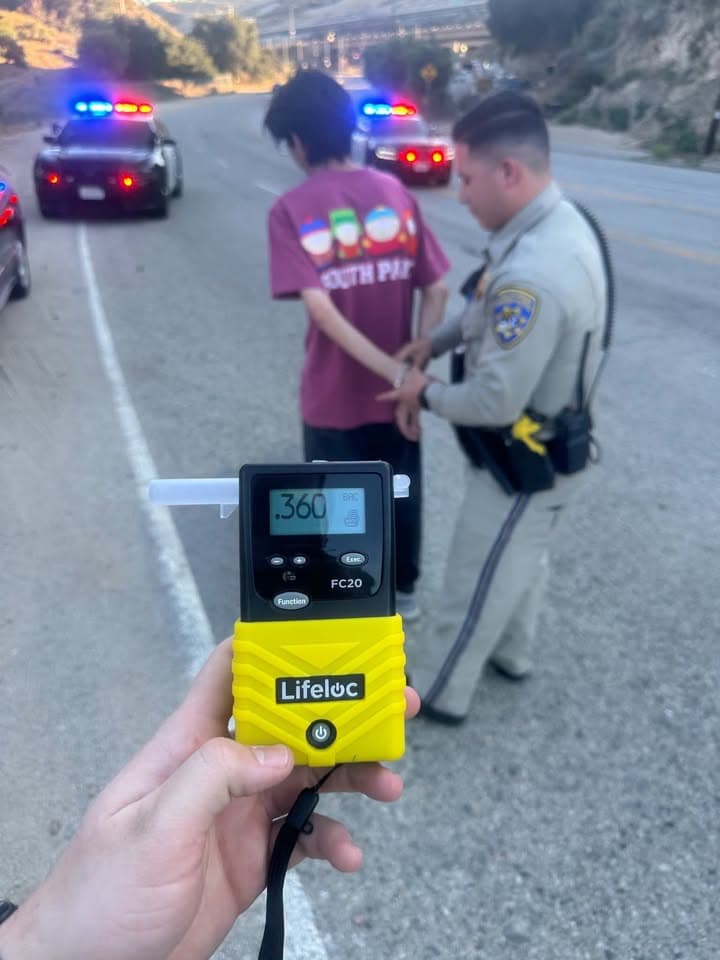 Driver Arrested for DUI After Driving Through Fire Road Closure On August...