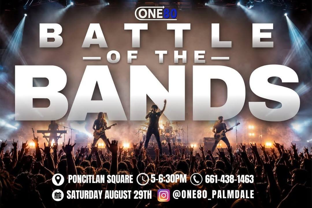 TWO EVENTS AUGUST 29TH! Battle of the bands - Who’s taking home...