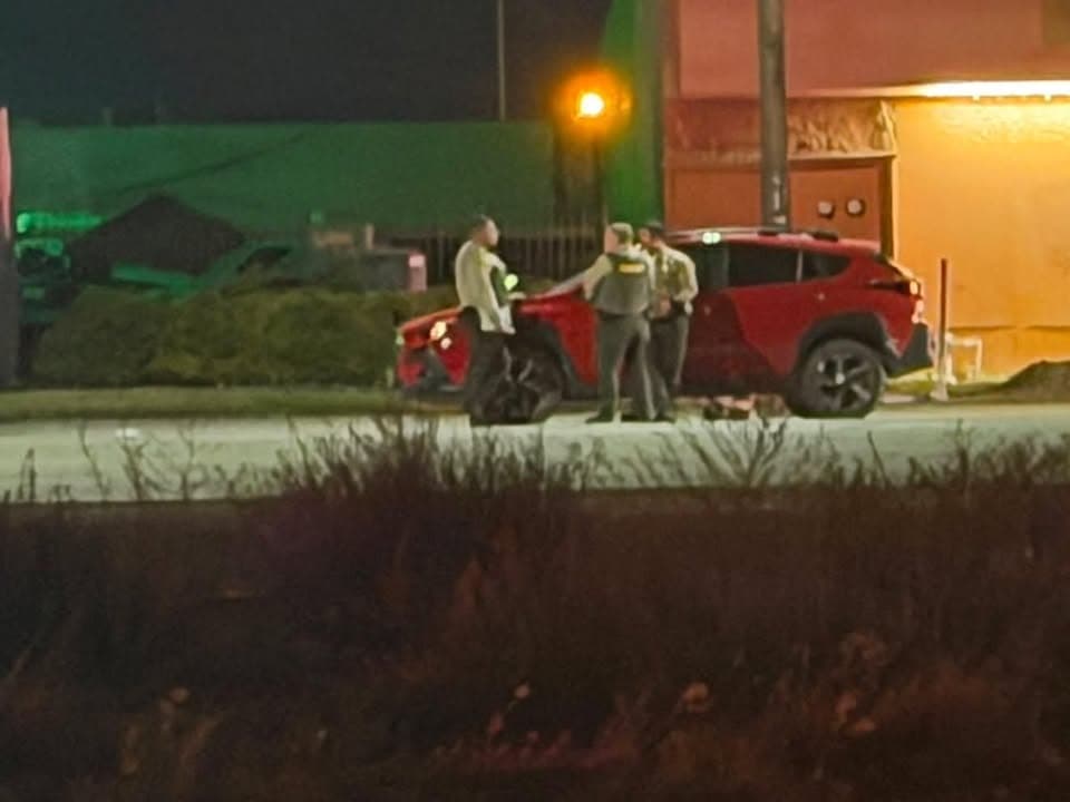 Lancaster deputies investigation continues on Sierra Highway and Avenue I for a...