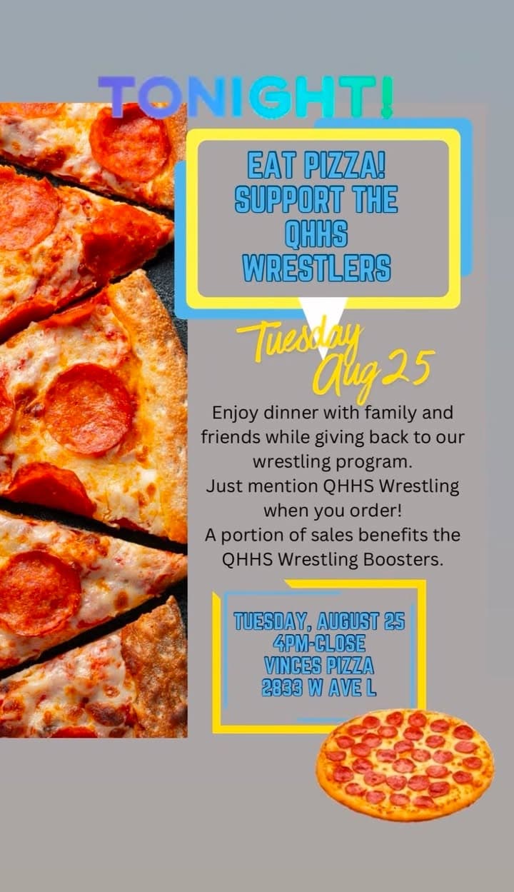 TONIGHT at Vinces Pasta 4pm to close