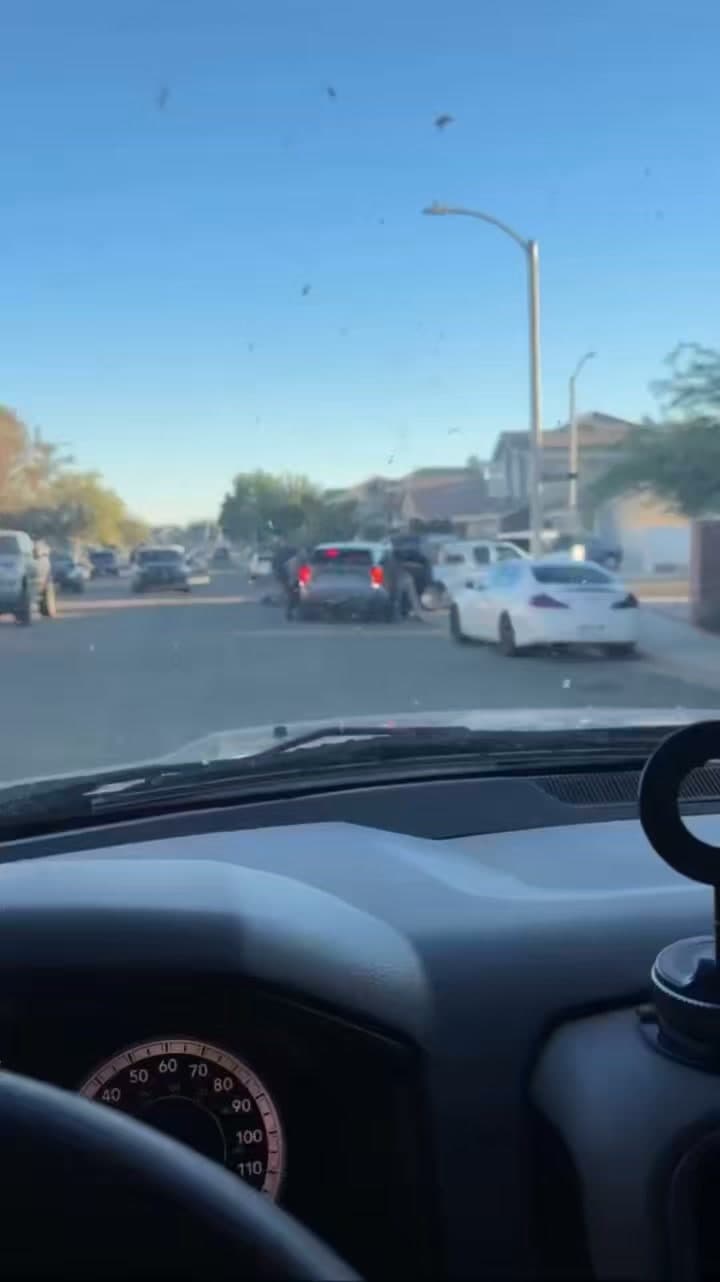 Additional video from Immigration activity in the area of 35th Street East...