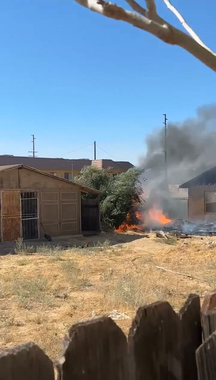 904S....Avenue L and 42nd Street West....caller states house on fire....sheriff and FD...