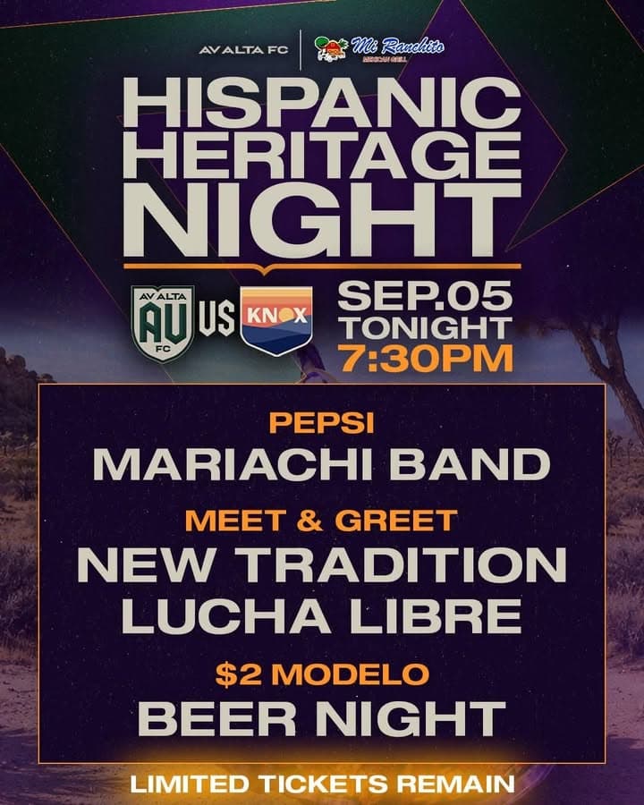 LIMITED TICKETS AVAILABLE 🚨 YOUR HISPANIC HERITAGE NIGHT LINEUP 🎉 - 🎺...