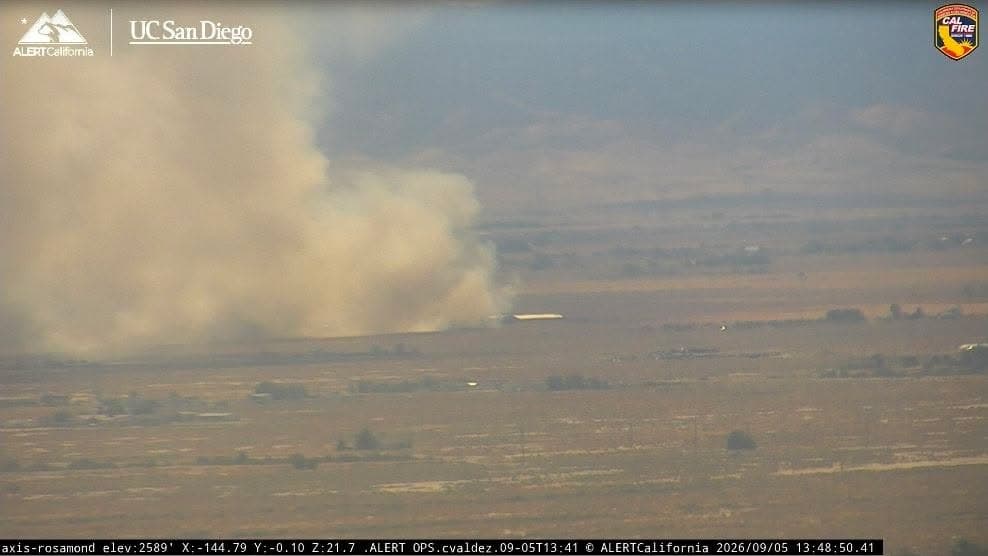 Calvin Fire 50400 Block of 55th Street West, Lancaster Firefighters are battling...