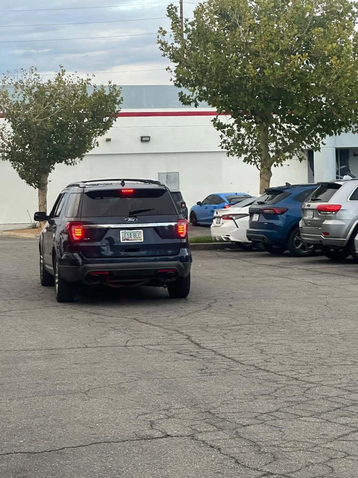 Posting for a follower This dude inside the car at the Ross...