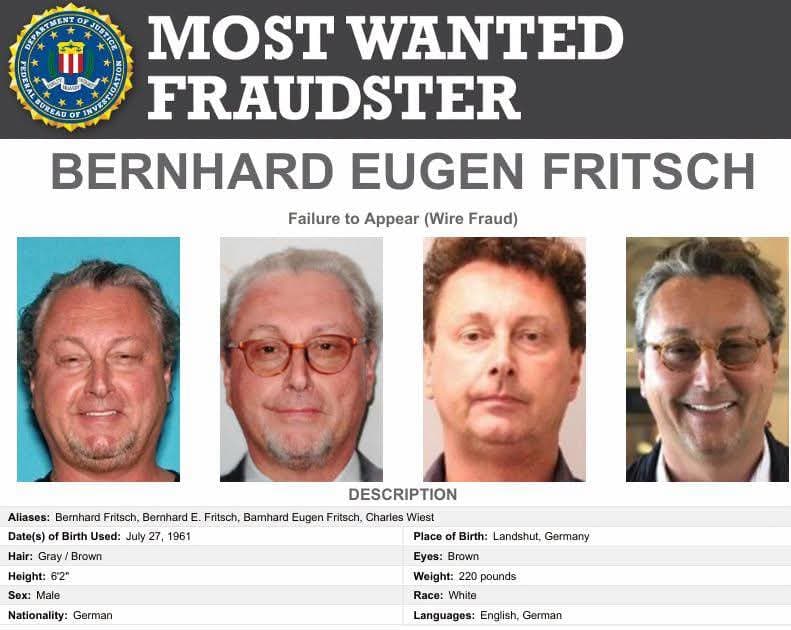 From FBI - Los Angeles A wanted poster of recently announced Most...
