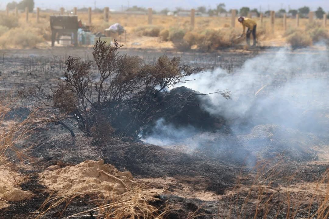 Vegetation Fire – California City