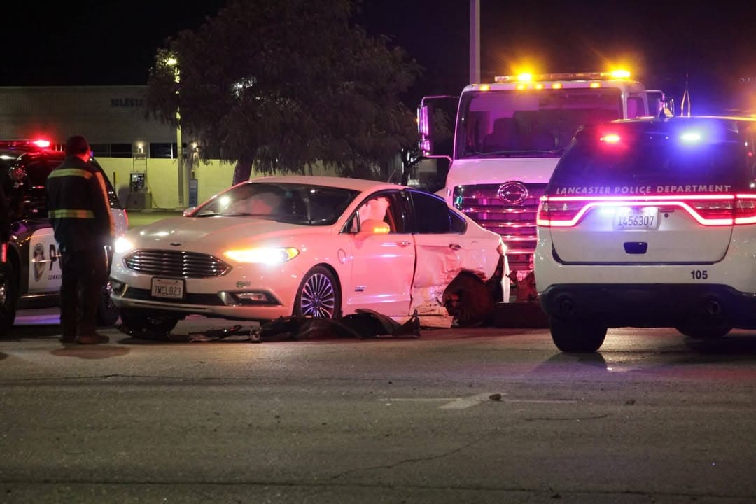 Two vehicle traffic collision on Divison Street and Avenue K