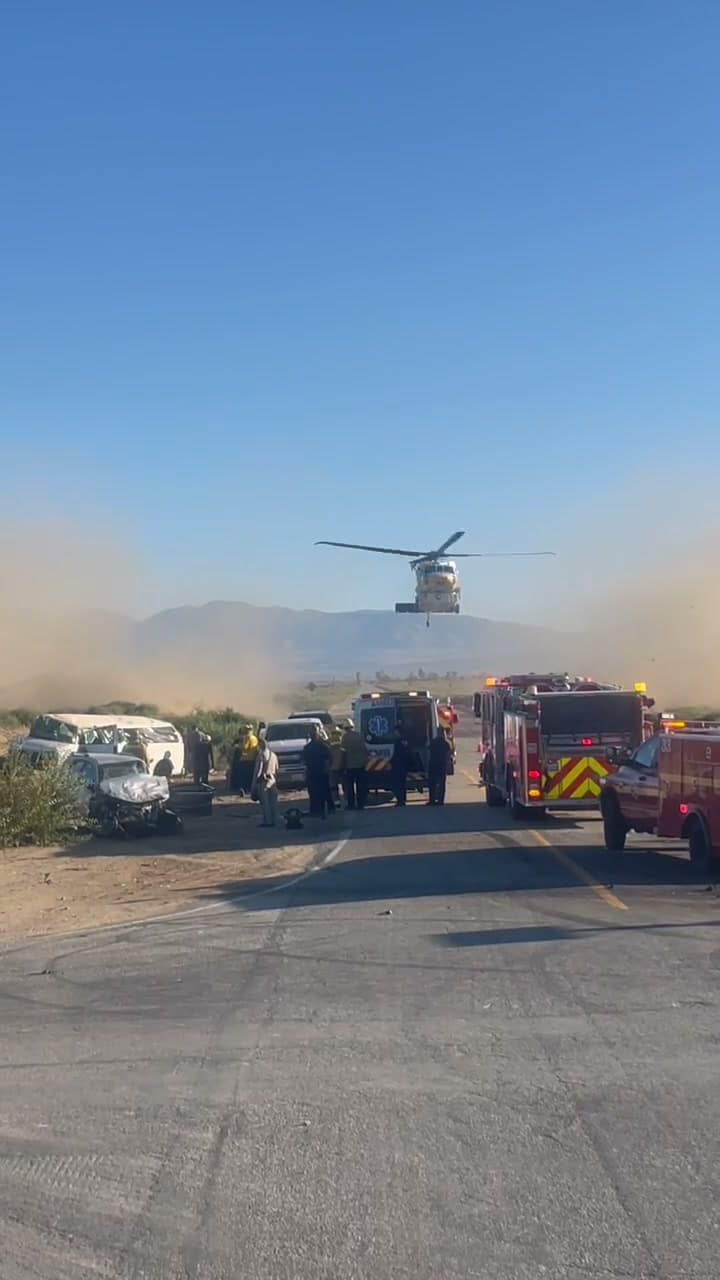 Video from traffic collision on Avenue I and 110th Street East.