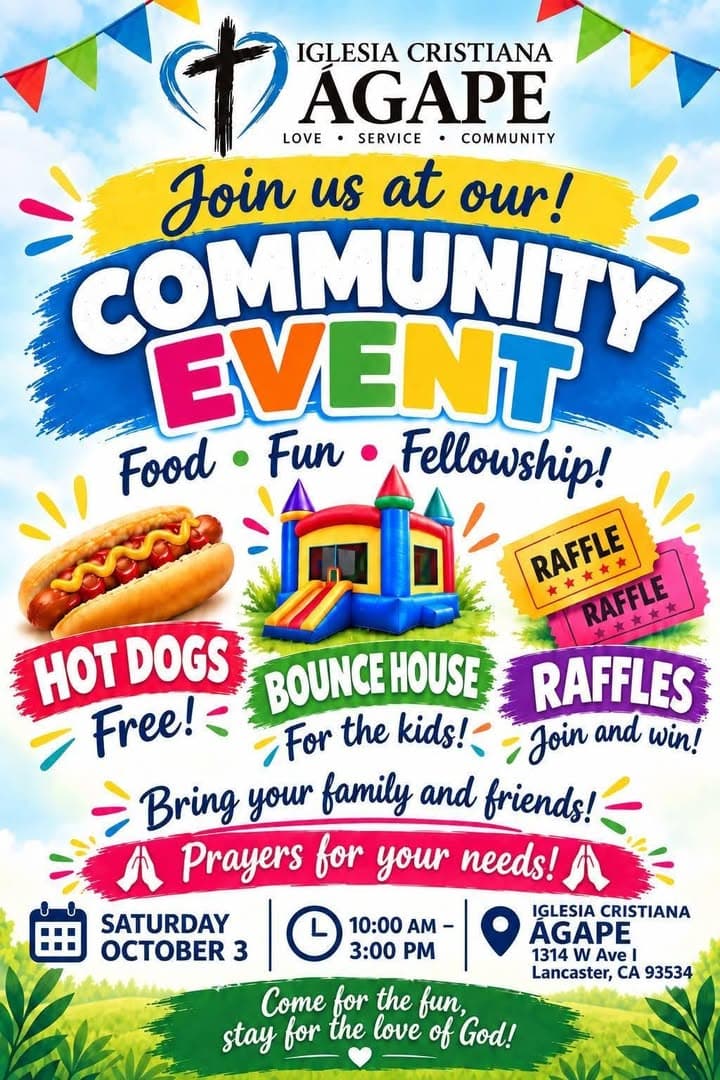 COMMUNITY EVENT – LANCASTER
