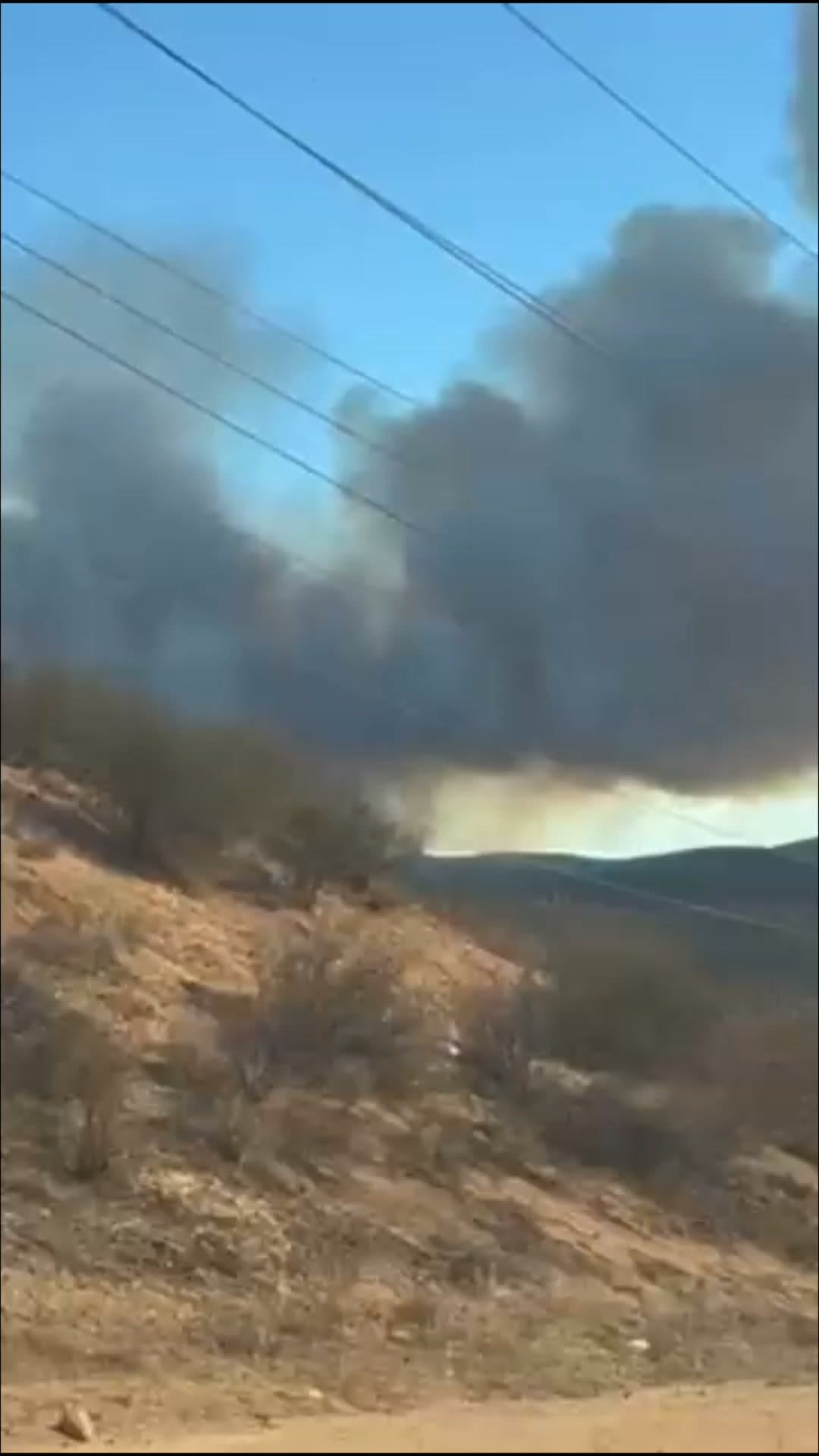BOUQUET FIRE UPDATE — AS OF 11:00 P.M.