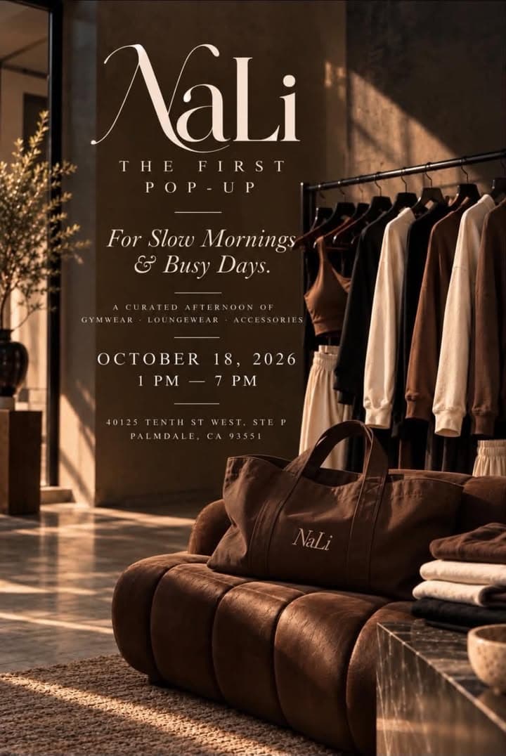 NaLi — THE FIRST POP-UP.
