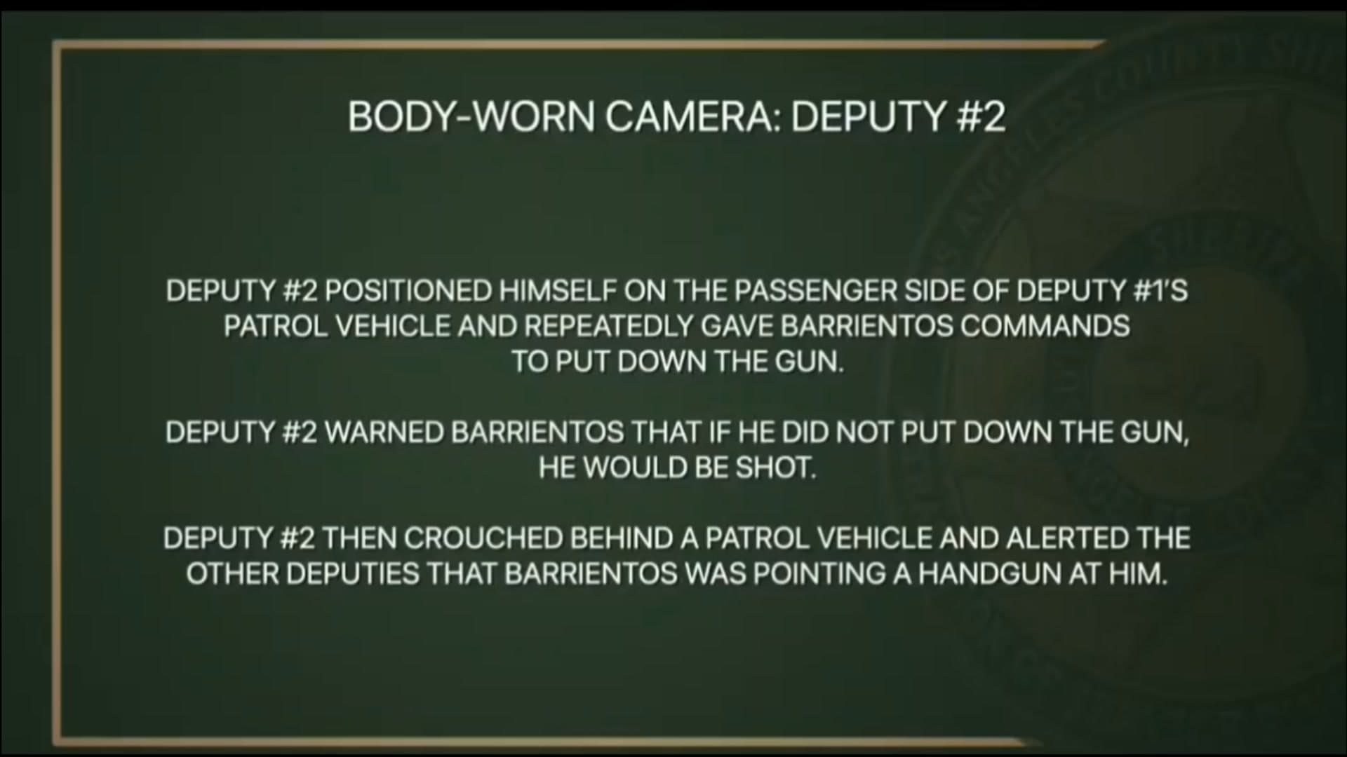 LASD Deputy-Involved Shooting (DIS) in the 44500 block of 15th Street West,