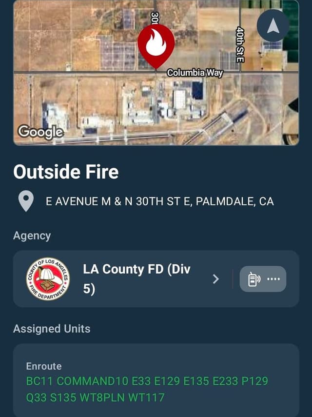 904B....30th Street East and Avenue M....fire in desert....sheriff and ...