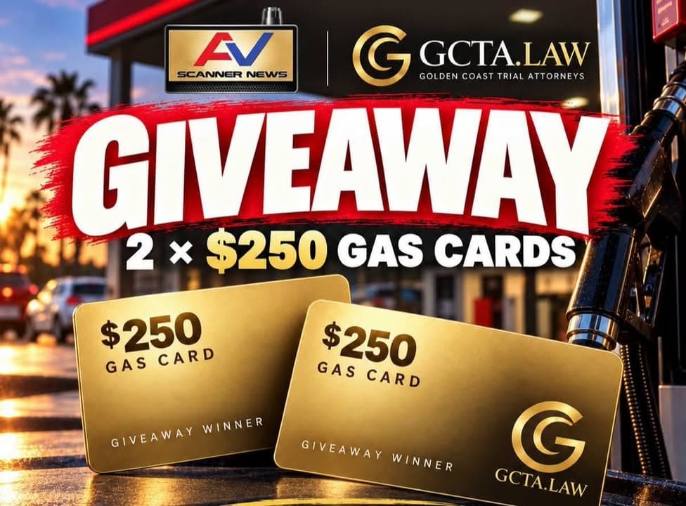 🚨⛽ GAS CARD GIVEAWAY TONIGHT AT 8 PM! ⛽🚨