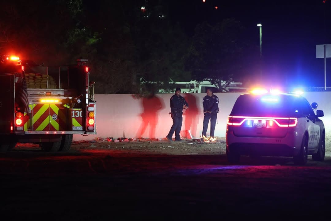 LPD on scene of transient fire, requesting FD, Engine 130 just left a fire at same spot