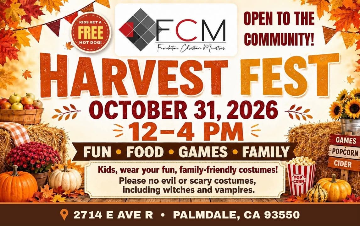 🍂🎃 HARVEST FEST – PALMDALE! 🎃🍂
