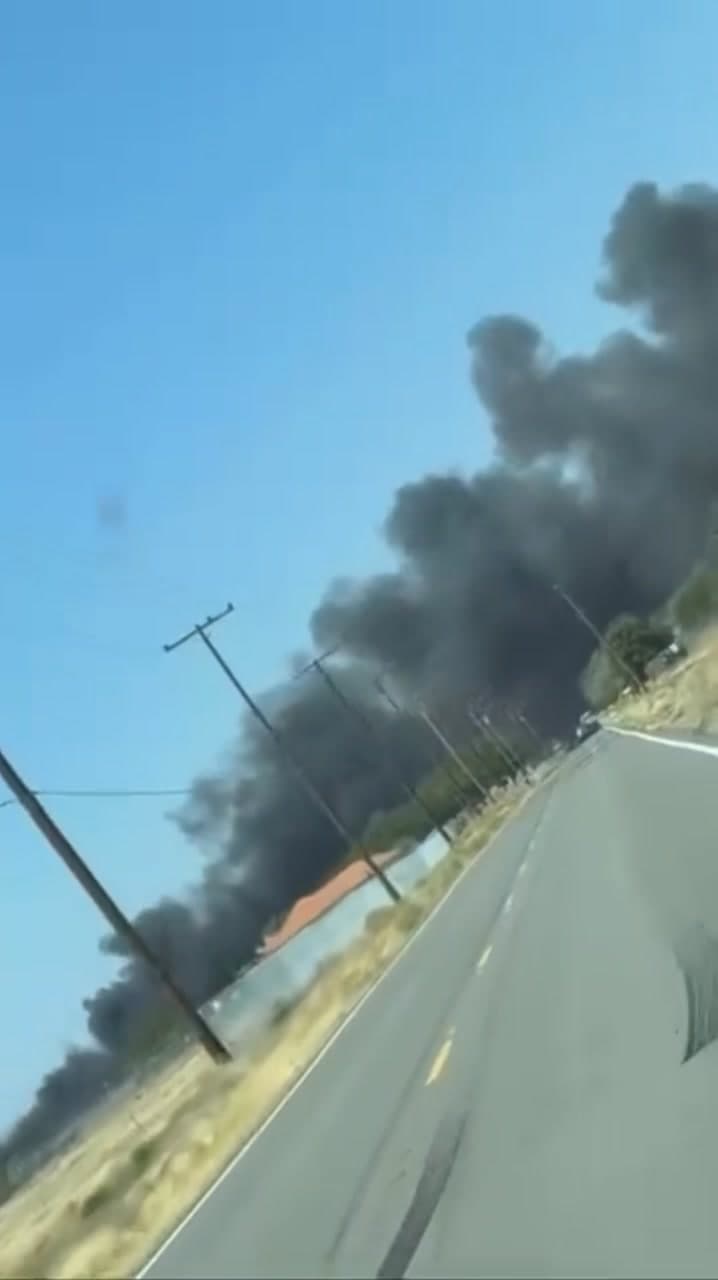Fire at 70th Street East and Avenue G. Crews are making good...