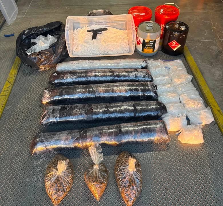 A lengthy narcotics investigation was concluded with the execution of a search...