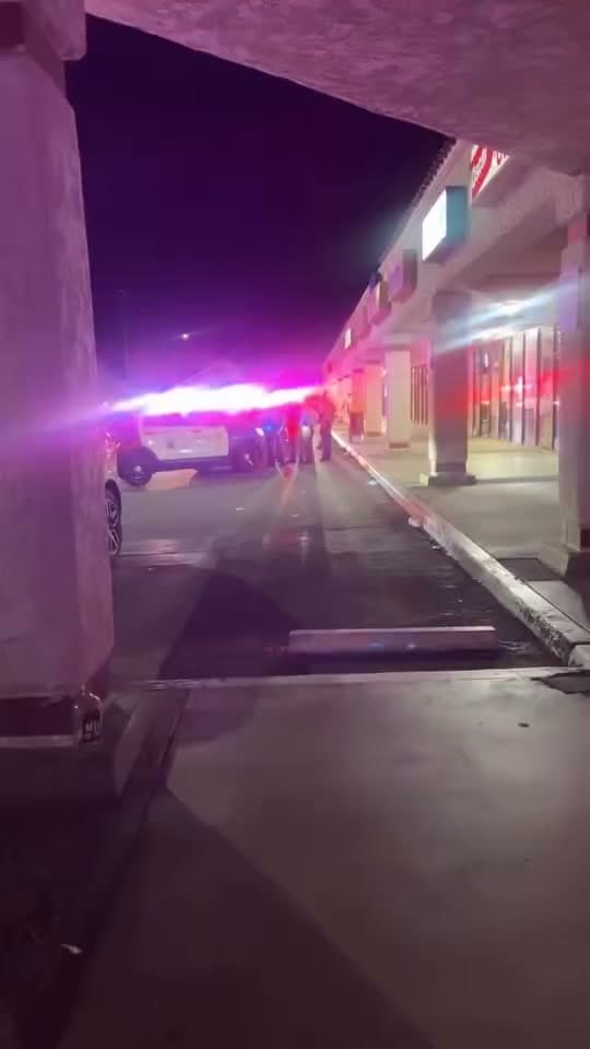 This happen at the Laundry on 17th and Palmdale Blvd. It was a black male(blue long sleve, red shorts) that had an altercation with another male( white shirt) and the blue longβ¦
