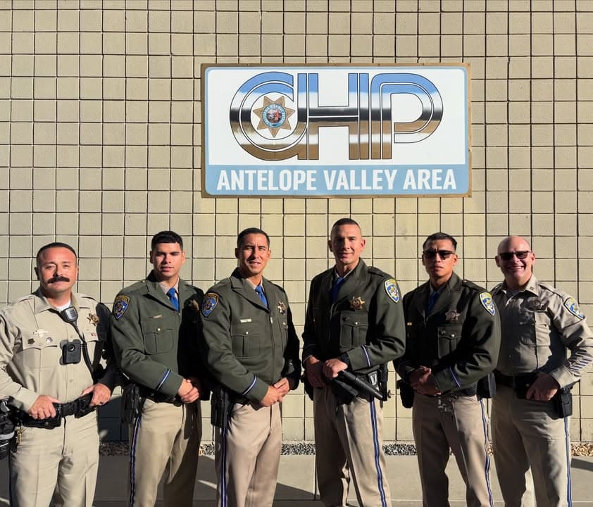 ๐ FOUR NEW CHP OFFICERS JOIN ANTELOPE VALLEY AREA